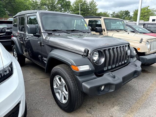 used 2021 Jeep Wrangler Unlimited car, priced at $32,934