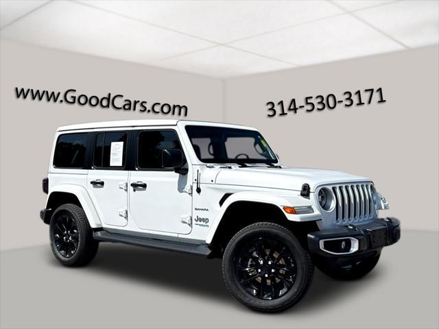 used 2021 Jeep Wrangler Unlimited 4xe car, priced at $35,500