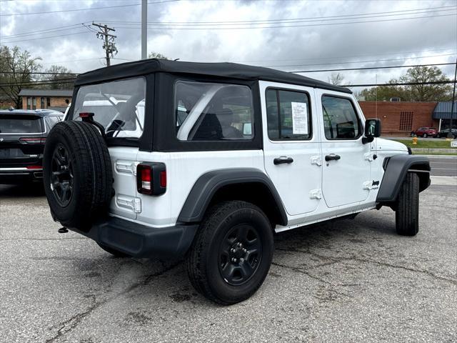 used 2022 Jeep Wrangler Unlimited car, priced at $34,650