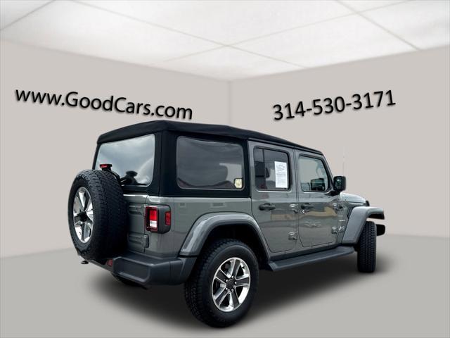 used 2020 Jeep Wrangler Unlimited car, priced at $30,000