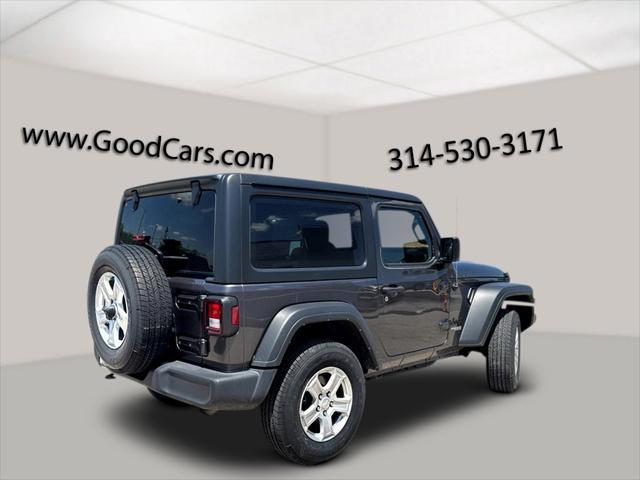 used 2021 Jeep Wrangler car, priced at $27,990