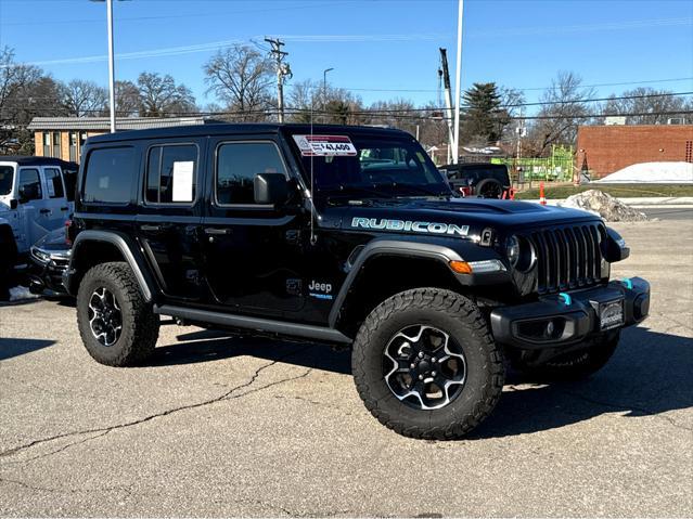 used 2021 Jeep Wrangler Unlimited 4xe car, priced at $33,990