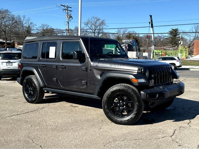 used 2021 Jeep Wrangler car, priced at $31,000