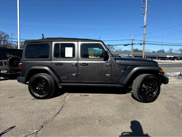 used 2021 Jeep Wrangler car, priced at $31,000