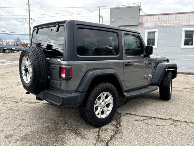 used 2021 Jeep Wrangler car, priced at $24,000