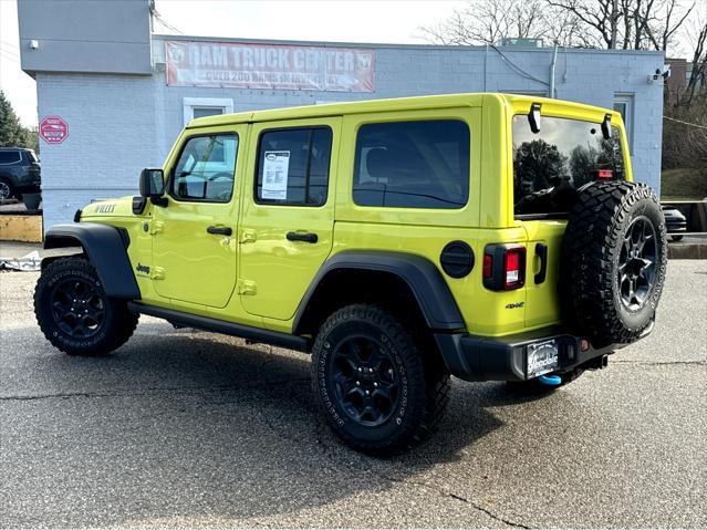 used 2023 Jeep Wrangler 4xe car, priced at $34,986