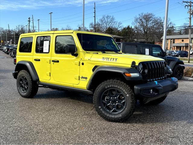 used 2023 Jeep Wrangler 4xe car, priced at $34,986