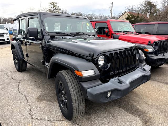 used 2021 Jeep Wrangler Unlimited car, priced at $23,000