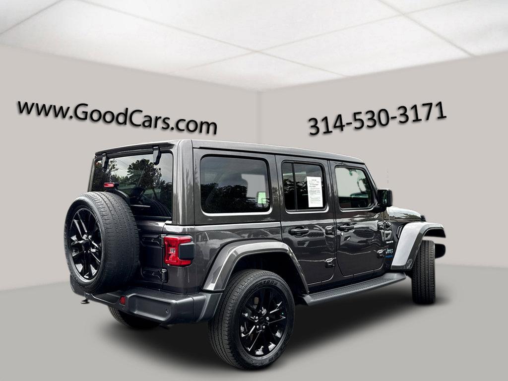 used 2021 Jeep Wrangler Unlimited 4xe car, priced at $32,100