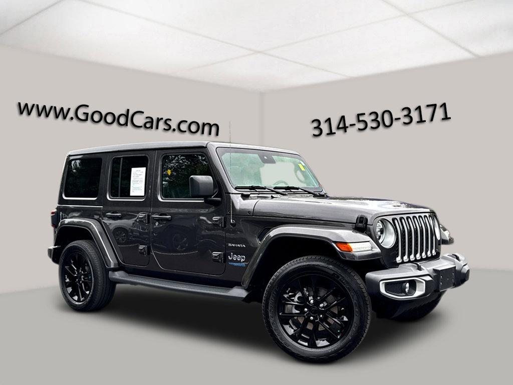 used 2021 Jeep Wrangler Unlimited 4xe car, priced at $32,100