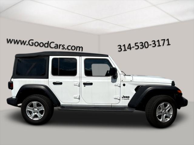 used 2022 Jeep Wrangler Unlimited car, priced at $29,200