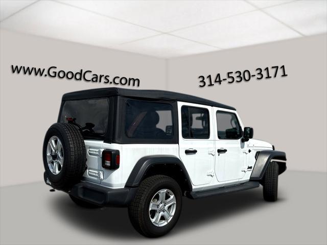 used 2022 Jeep Wrangler Unlimited car, priced at $29,200