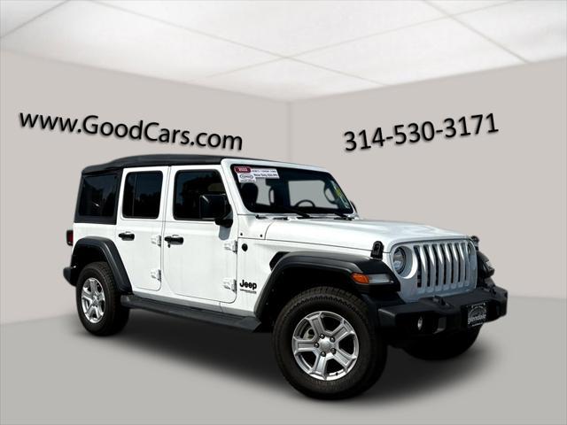 used 2022 Jeep Wrangler Unlimited car, priced at $29,200