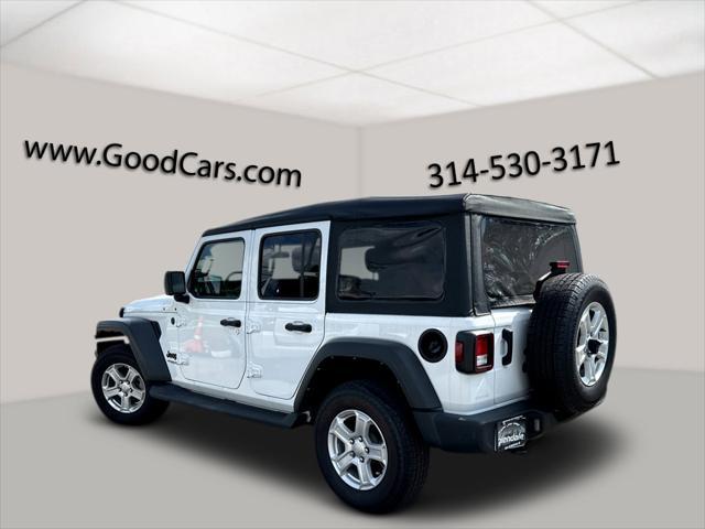 used 2022 Jeep Wrangler Unlimited car, priced at $29,200