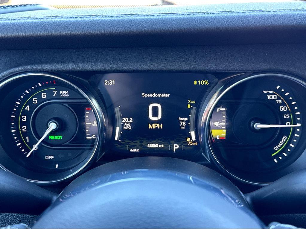 used 2022 Jeep Wrangler Unlimited 4xe car, priced at $32,800