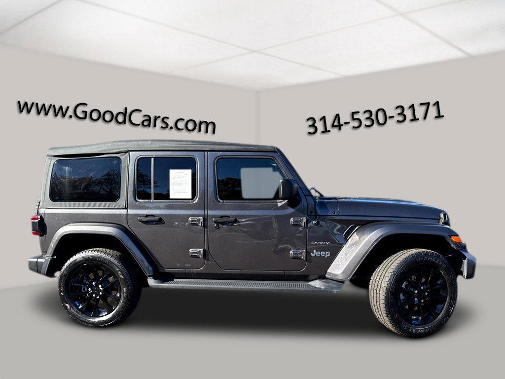 used 2022 Jeep Wrangler Unlimited 4xe car, priced at $32,800
