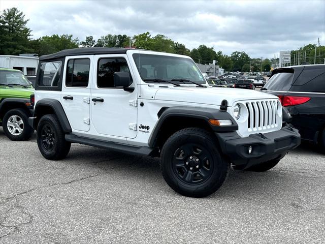 used 2022 Jeep Wrangler Unlimited car, priced at $29,446