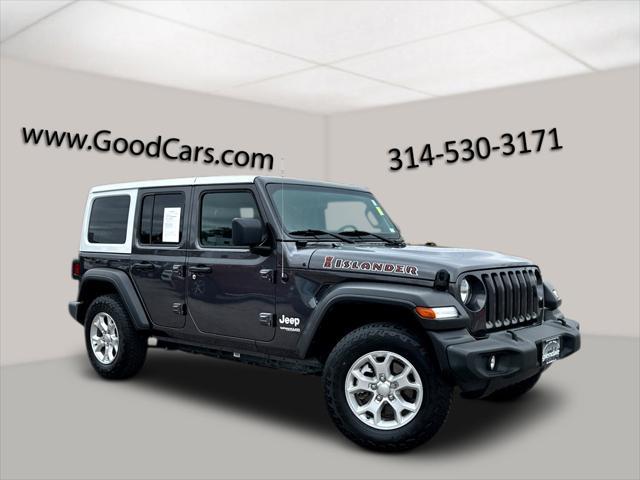 used 2021 Jeep Wrangler Unlimited car, priced at $32,936