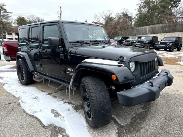 used 2017 Jeep Wrangler Unlimited car, priced at $18,000