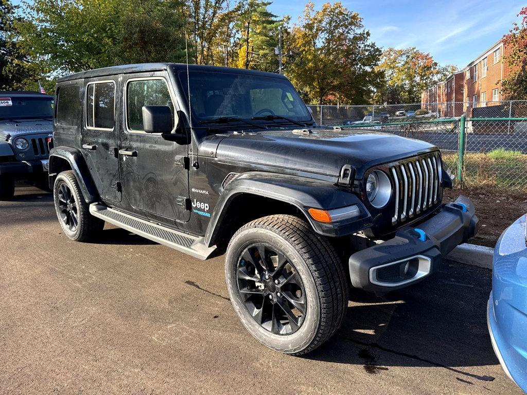 used 2022 Jeep Wrangler Unlimited 4xe car, priced at $33,890