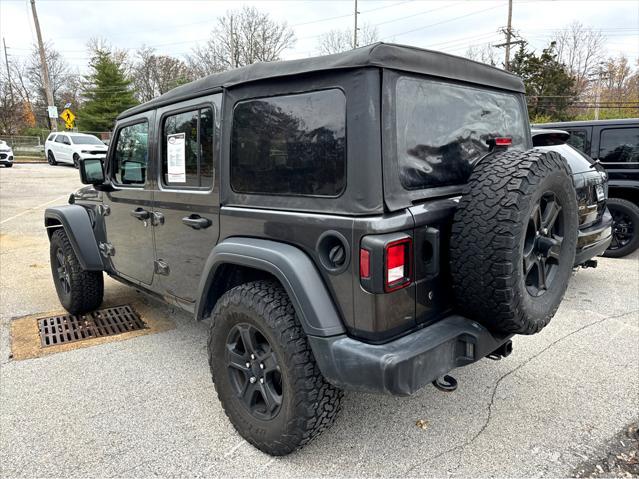 used 2018 Jeep Wrangler Unlimited car, priced at $24,544