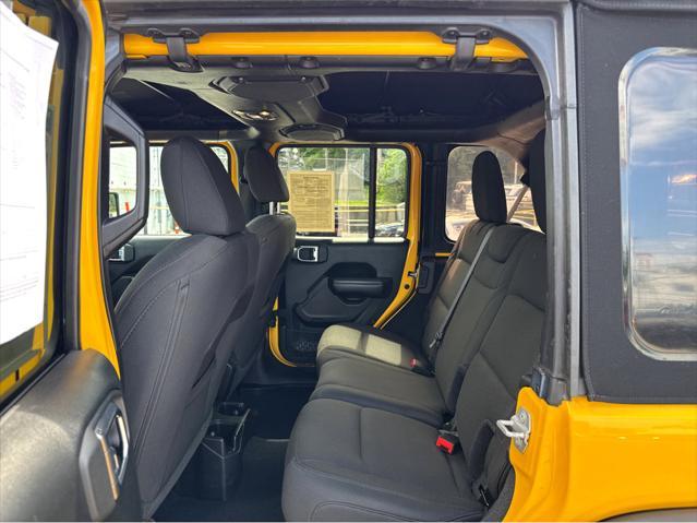 used 2019 Jeep Wrangler Unlimited car, priced at $27,500