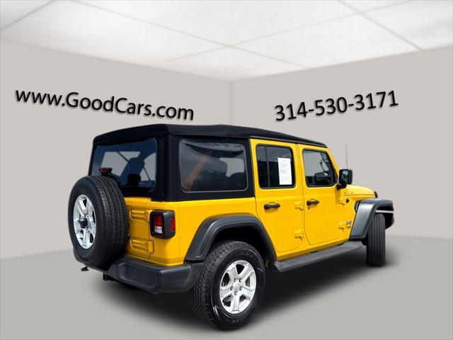 used 2019 Jeep Wrangler Unlimited car, priced at $27,500