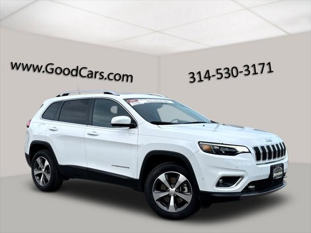 used 2021 Jeep Cherokee car, priced at $28,417