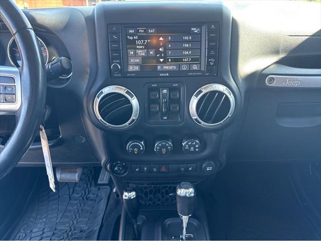 used 2016 Jeep Wrangler Unlimited car, priced at $20,000