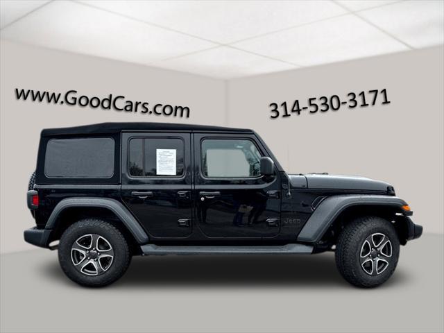 used 2020 Jeep Wrangler Unlimited car, priced at $30,789