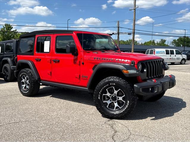 used 2021 Jeep Wrangler Unlimited car, priced at $38,772