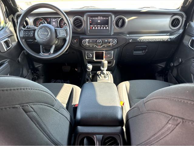 used 2022 Jeep Wrangler Unlimited car, priced at $31,851