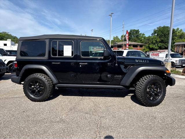 used 2022 Jeep Wrangler Unlimited car, priced at $31,851