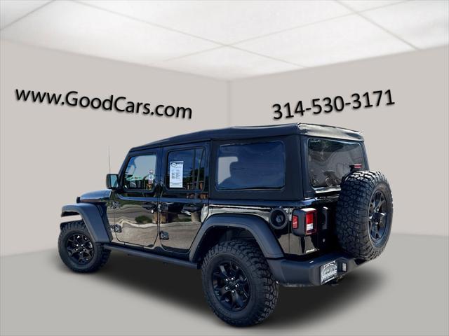 used 2022 Jeep Wrangler Unlimited car, priced at $31,851