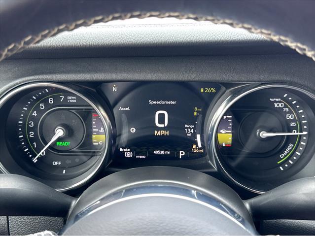 used 2021 Jeep Wrangler Unlimited 4xe car, priced at $33,993