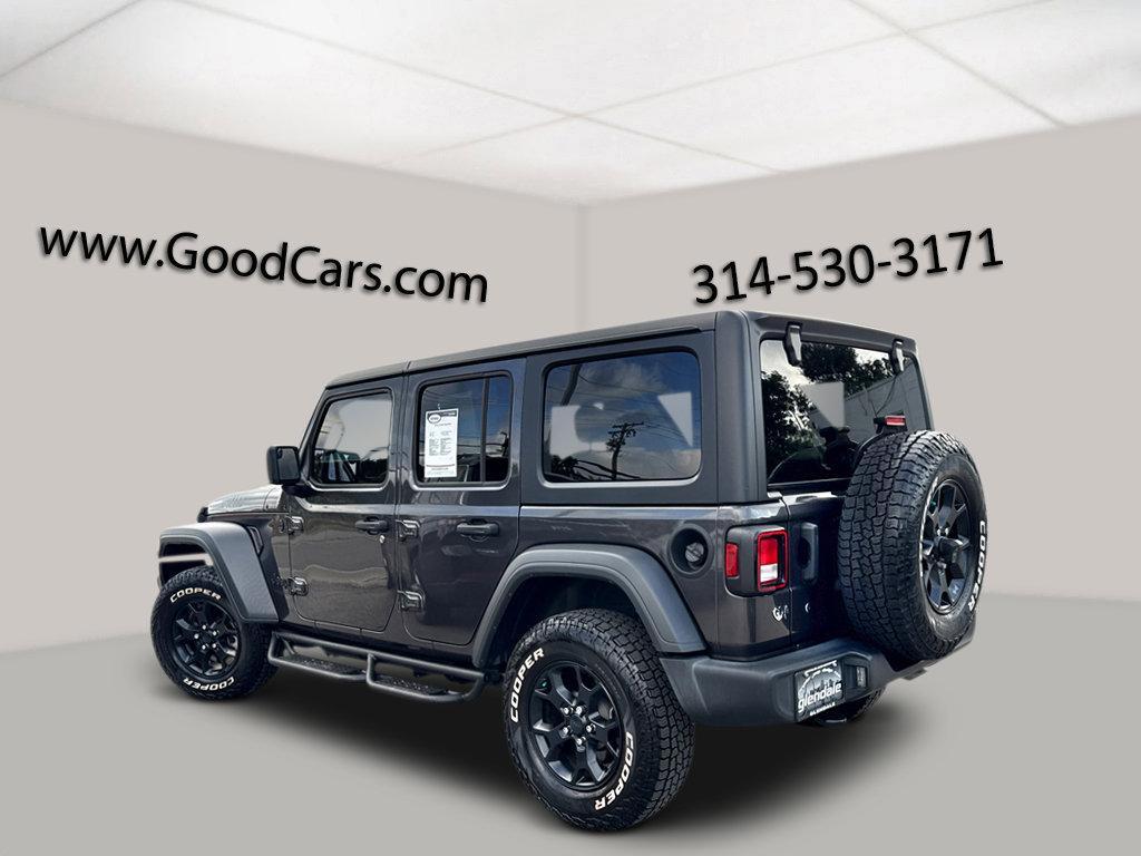 used 2020 Jeep Wrangler Unlimited car, priced at $31,851