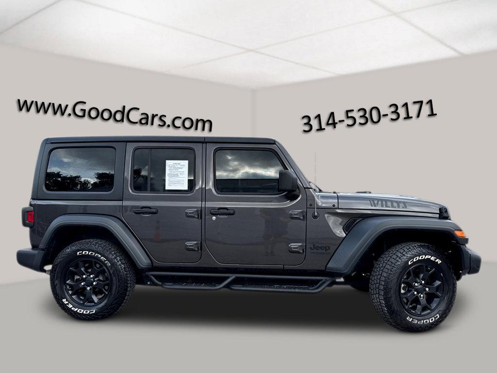 used 2020 Jeep Wrangler Unlimited car, priced at $31,851