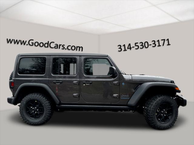 new 2025 Jeep Wrangler 4xe car, priced at $63,915