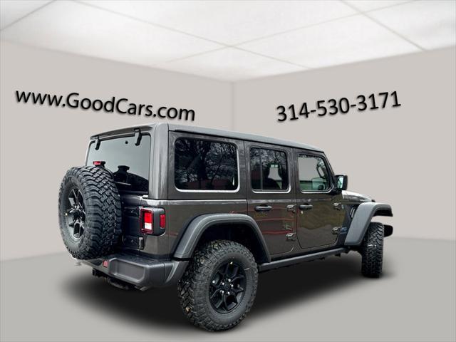 new 2025 Jeep Wrangler 4xe car, priced at $63,915