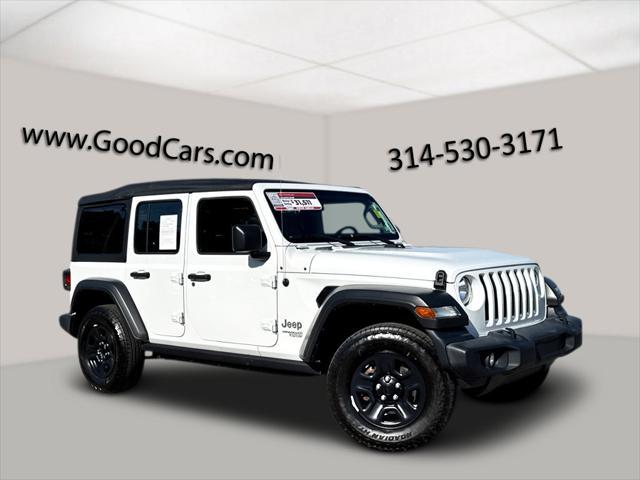 used 2020 Jeep Wrangler Unlimited car, priced at $29,511