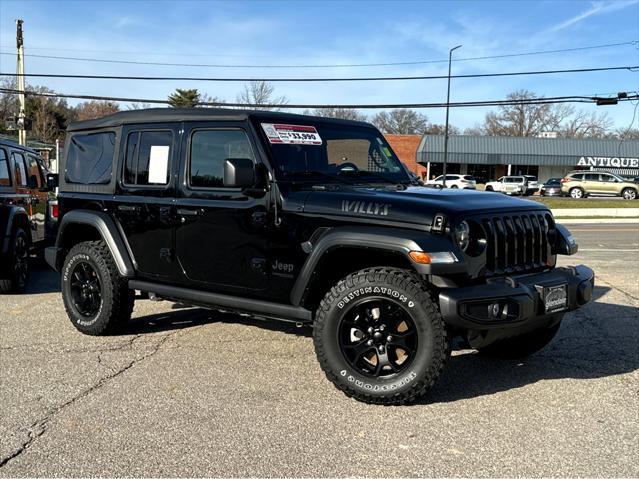 used 2022 Jeep Wrangler car, priced at $31,990