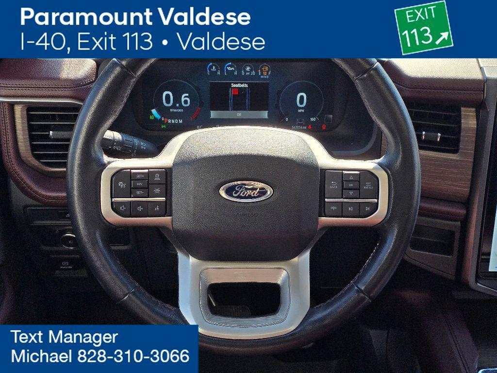 used 2022 Ford Expedition Max car, priced at $49,455