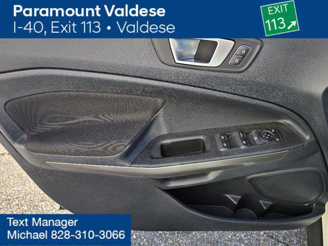 used 2019 Ford EcoSport car, priced at $15,480