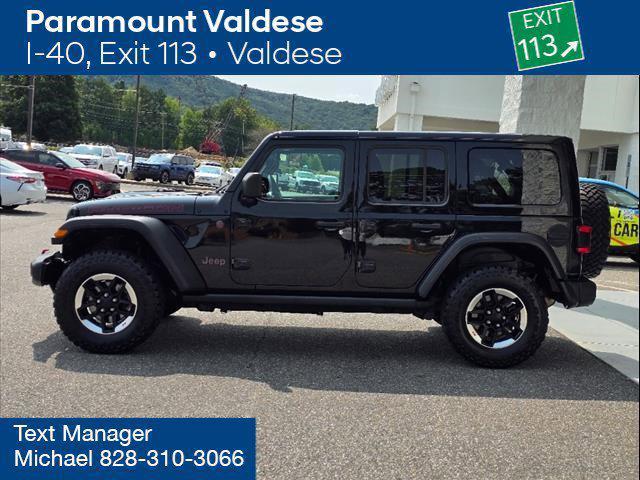 used 2021 Jeep Wrangler Unlimited car, priced at $36,500