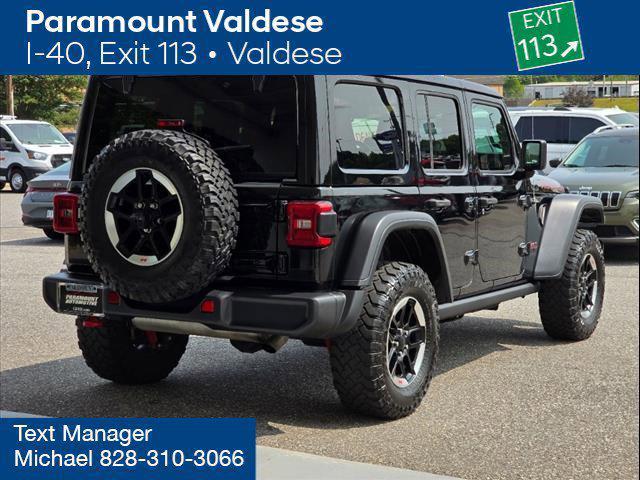 used 2021 Jeep Wrangler Unlimited car, priced at $36,500