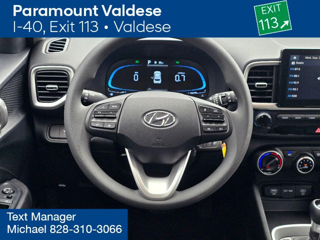 new 2025 Hyundai Venue car, priced at $22,070