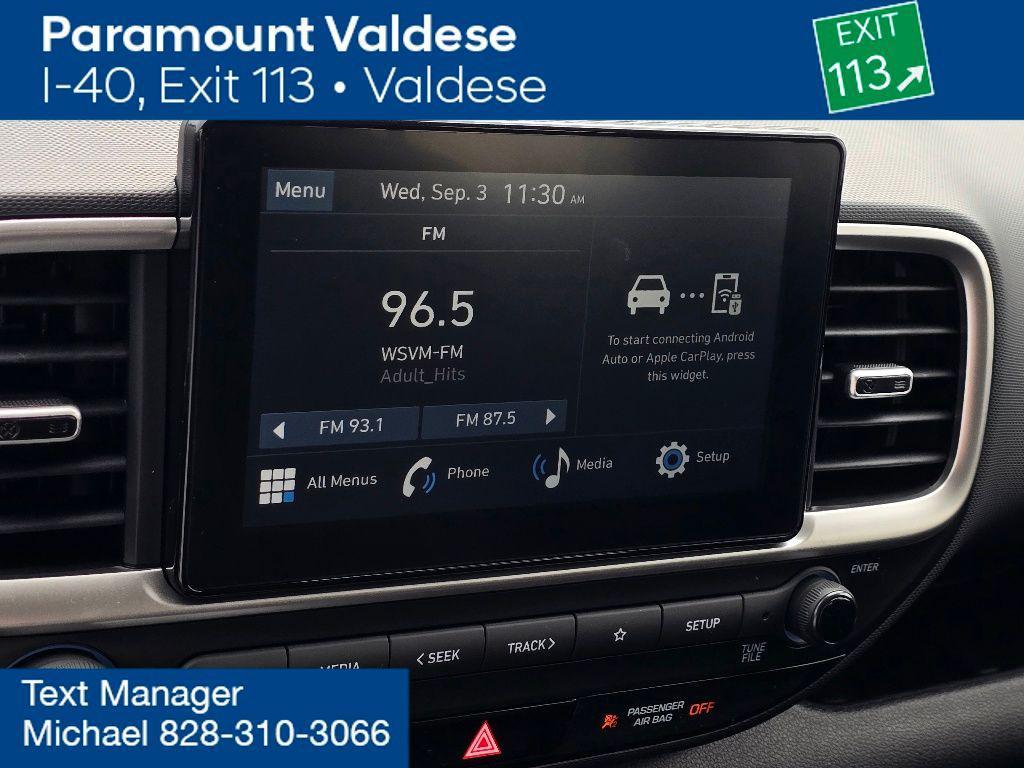 new 2025 Hyundai Venue car, priced at $22,070