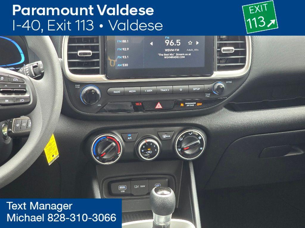 new 2025 Hyundai Venue car, priced at $22,070