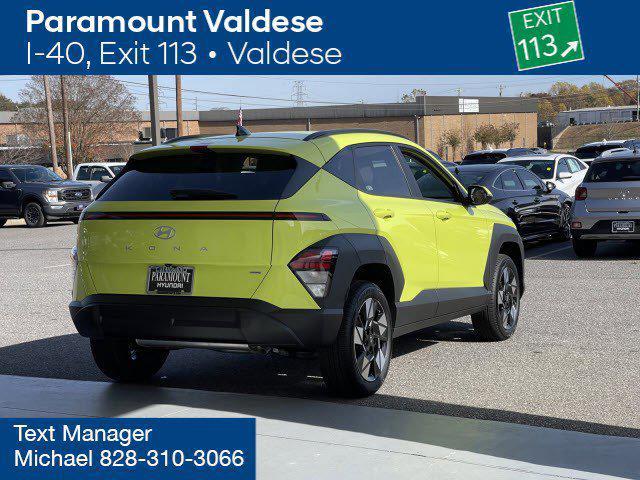 used 2024 Hyundai Kona car, priced at $28,500