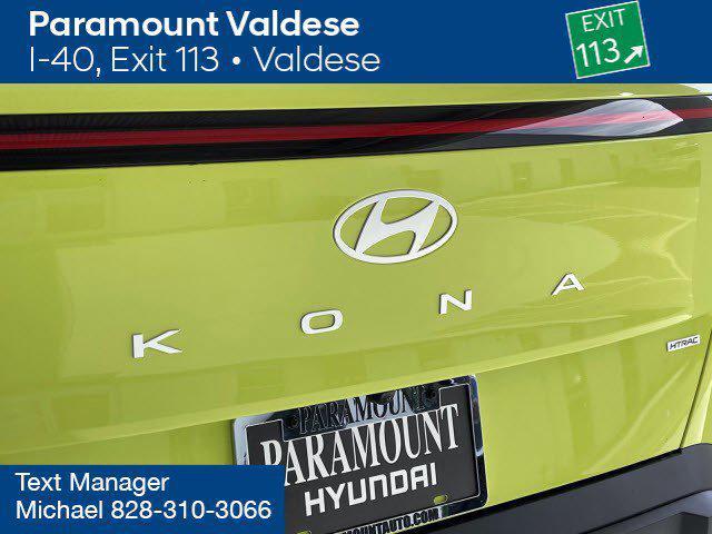 used 2024 Hyundai Kona car, priced at $28,500